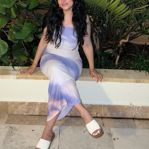 Mesh Bandeau Dress - Picture 2 of 3